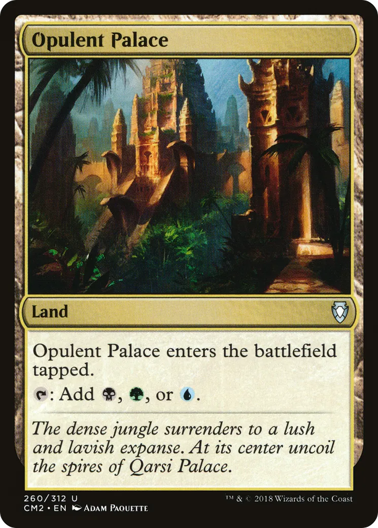 Palais opulent — Commander Anthology Volume II — Magic: The Gathering