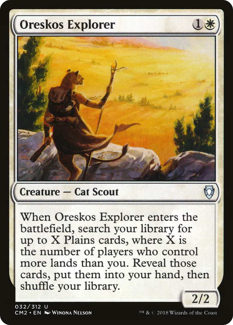 Oreskos Explorer from Commander Anthology Volume II - Magic: The Gathering