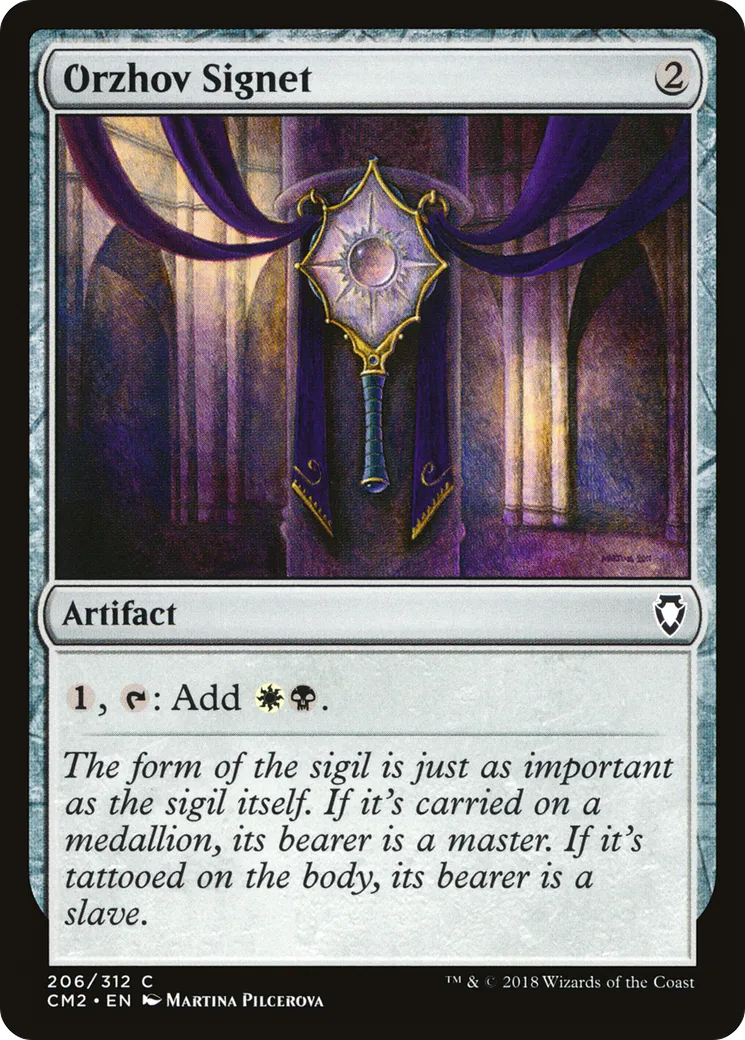 Cachet d'Orzhov — Commander Anthology Volume II — Magic: The Gathering