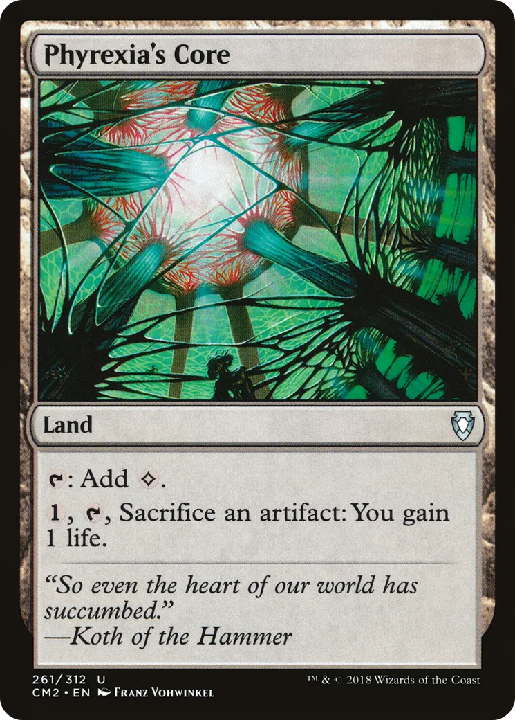 Phyrexia's Core — Commander Anthology Volume II — Magic: The Gathering