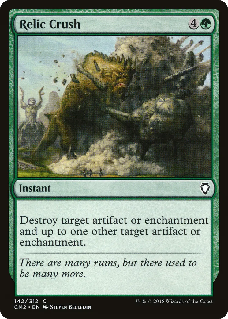 Reliques écrasées — Commander Anthology Volume II — Magic: The Gathering