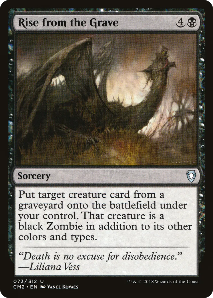 Rise from the Grave — Commander Anthology Volume II — Magic: The Gathering