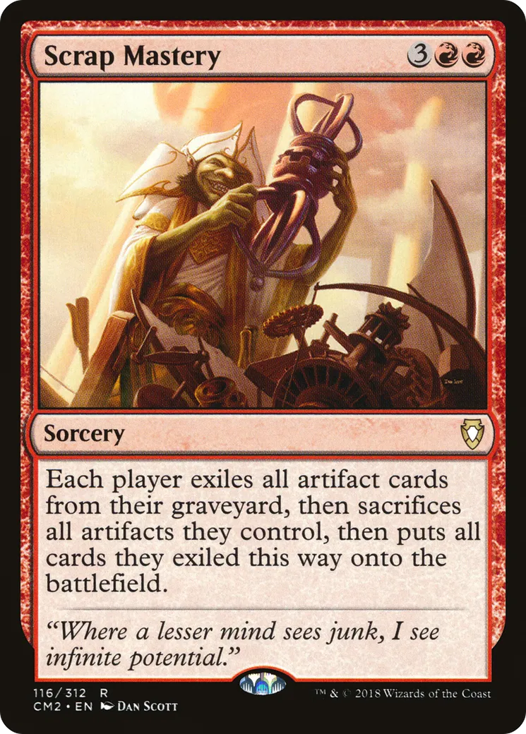 Maîtrise de la ferraille — Commander Anthology Volume II — Magic: The Gathering