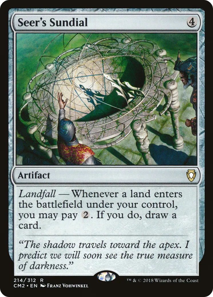 Seer's Sundial — Commander Anthology Volume II — Magic: The Gathering