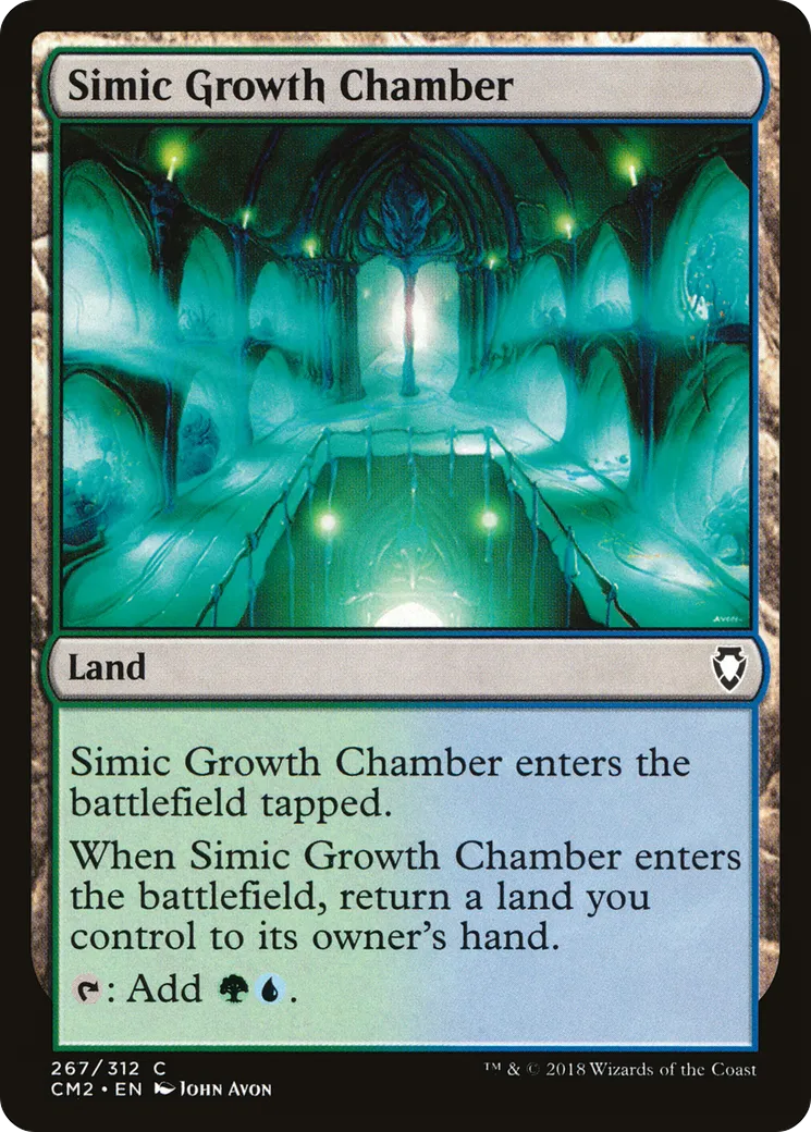 Chambre de croissance des Simic — Commander Anthology Volume II — Magic: The Gathering