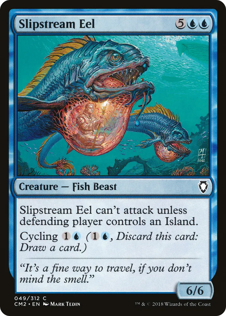 Slipstream Eel — Commander Anthology Volume II — Magic: The Gathering
