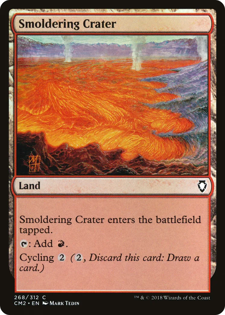 Smoldering Crater — Commander Anthology Volume II — Magic: The Gathering