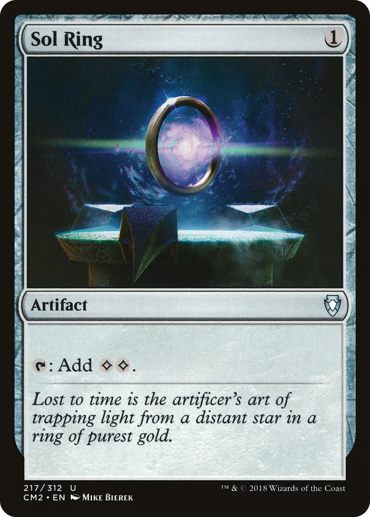 Anneau solaire — Commander Anthology Volume II — Magic: The Gathering