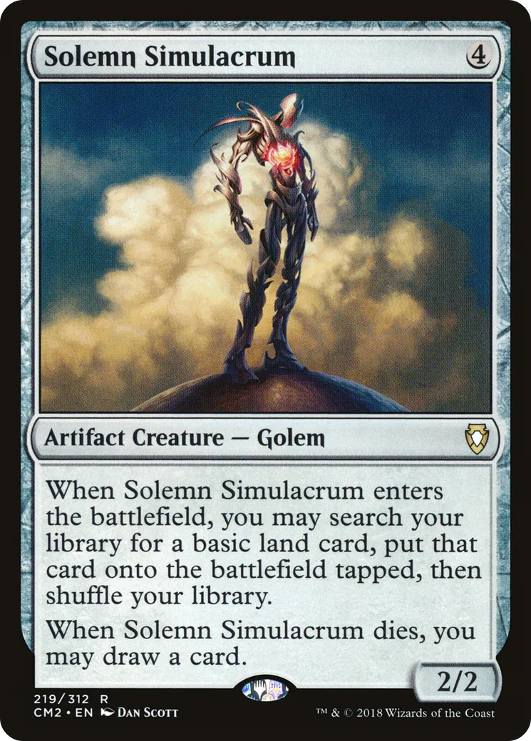 Simulacre solennel — Commander Anthology Volume II — Magic: The Gathering