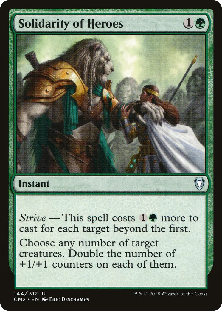 Solidarity of Heroes — Commander Anthology Volume II — Magic: The Gathering