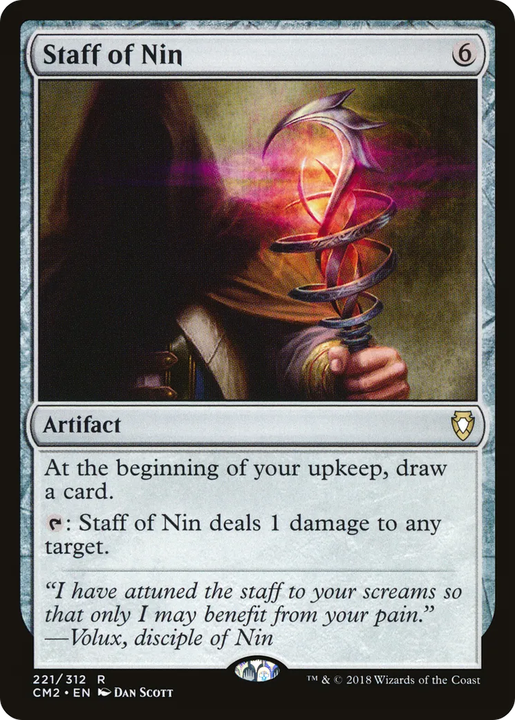 Bâton de Nin — Commander Anthology Volume II — Magic: The Gathering