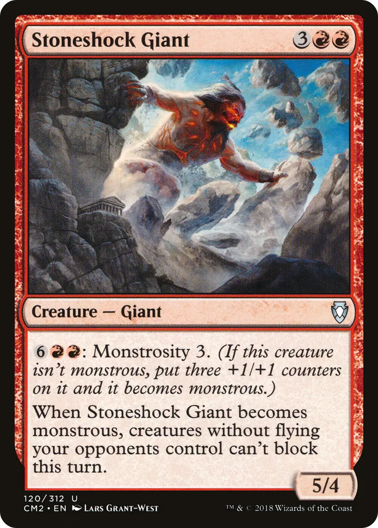 Géant lithochoc — Commander Anthology Volume II — Magic: The Gathering