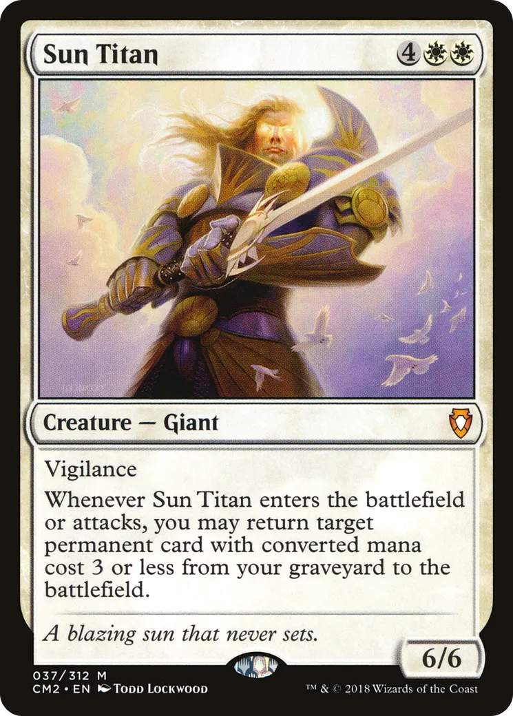 Sun Titan — Commander Anthology Volume II — Magic: The Gathering