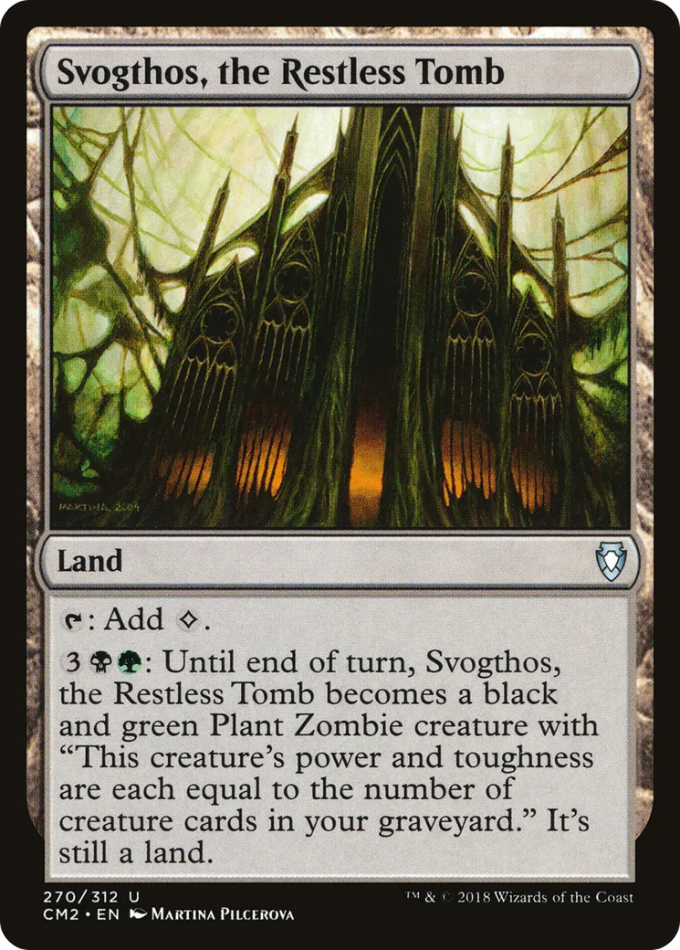 Svogthos, the Restless Tomb — Commander Anthology Volume II — Magic: The Gathering