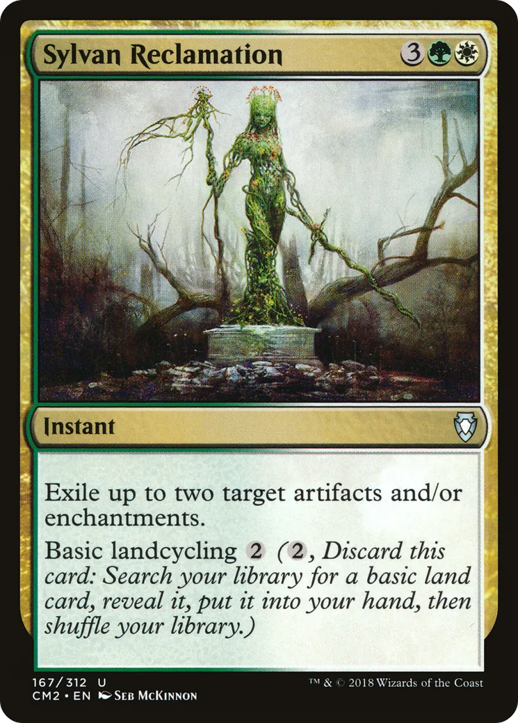 Sylvan Reclamation — Commander Anthology Volume II — Magic: The Gathering