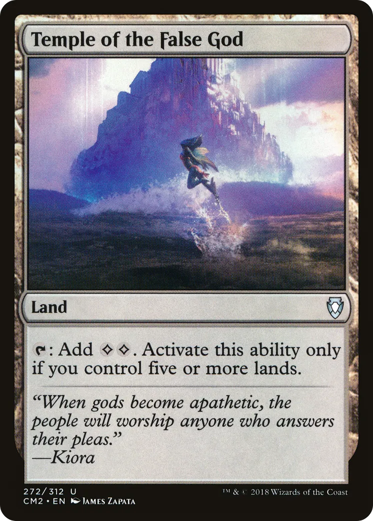 Temple of the False God — Commander Anthology Volume II — Magic: The Gathering