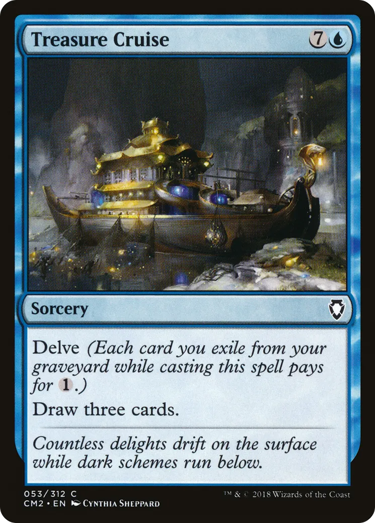Treasure Cruise — Commander Anthology Volume II — Magic: The Gathering