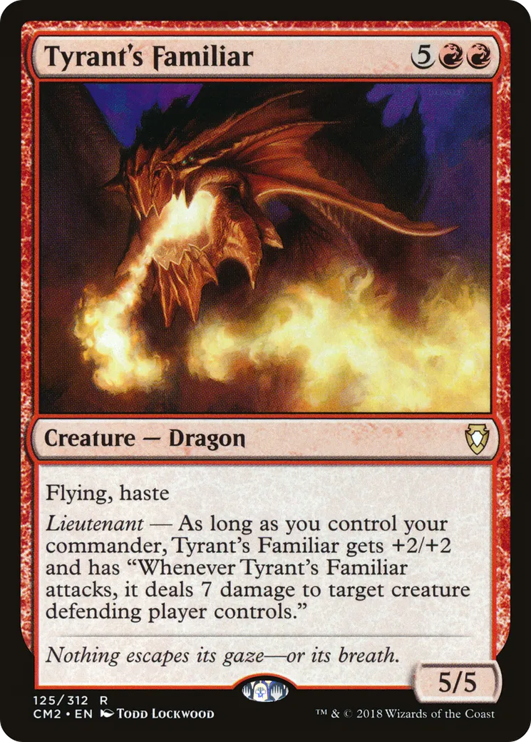 Tyrant's Familiar — Commander Anthology Volume II — Magic: The Gathering