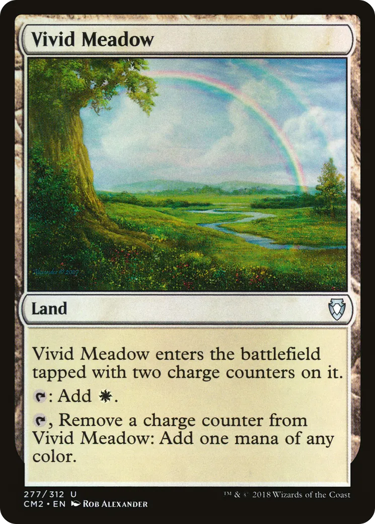 Vivid Meadow — Commander Anthology Volume II — Magic: The Gathering