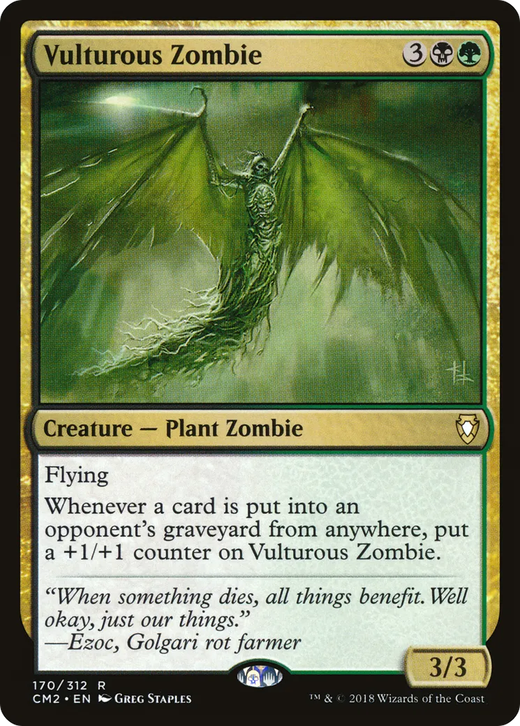 Vulturous Zombie — Commander Anthology Volume II — Magic: The Gathering