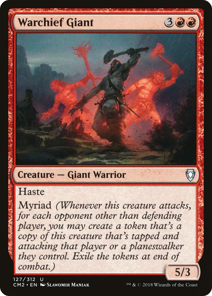 Warchief Giant — Commander Anthology Volume II — Magic: The Gathering
