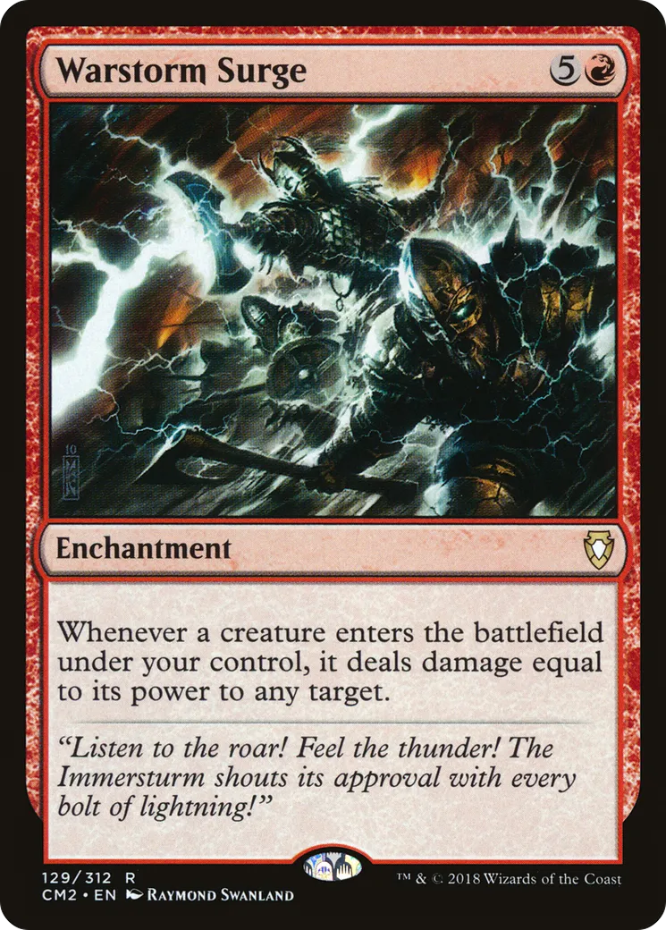 Warstorm Surge — Commander Anthology Volume II — Magic: The Gathering