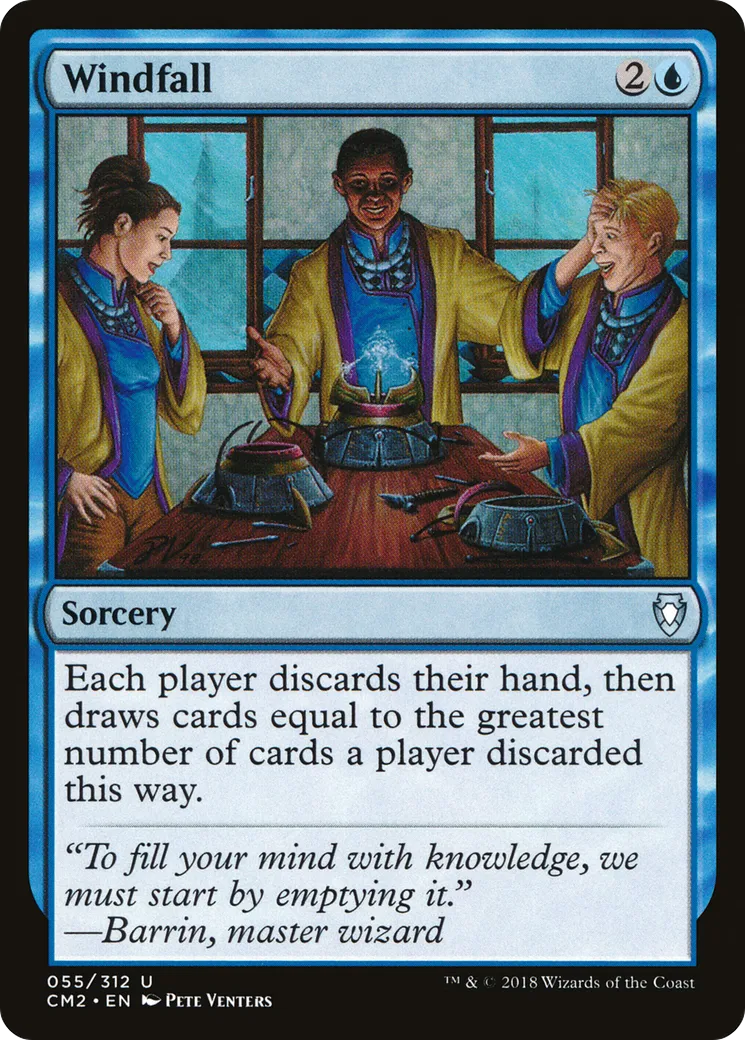 Windfall — Commander Anthology Volume II — Magic: The Gathering