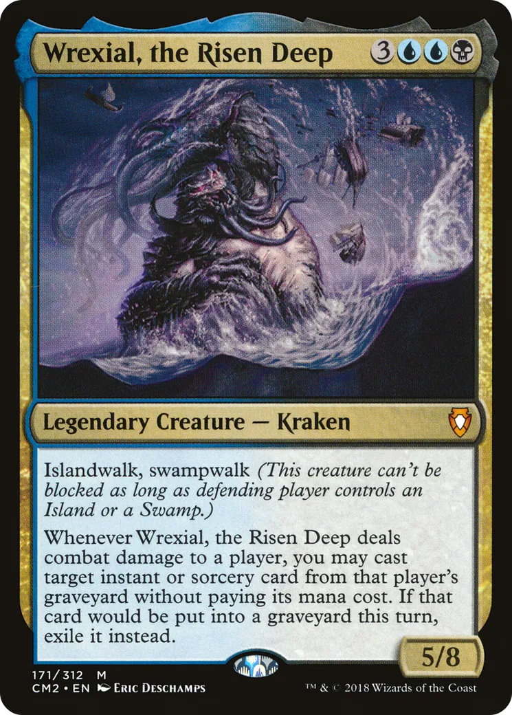 Wrexial, the Risen Deep — Commander Anthology Volume II — Magic: The Gathering