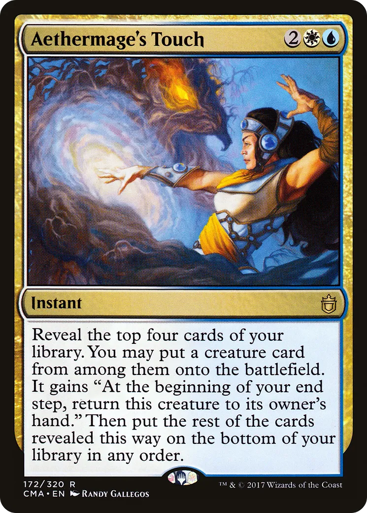 Toucher de l'Æthermage — Commander Anthology — Magic: The Gathering