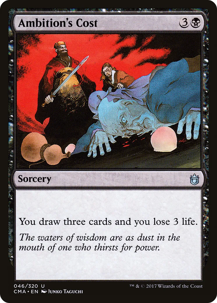 Ambition's Cost — Commander Anthology — Magic: The Gathering