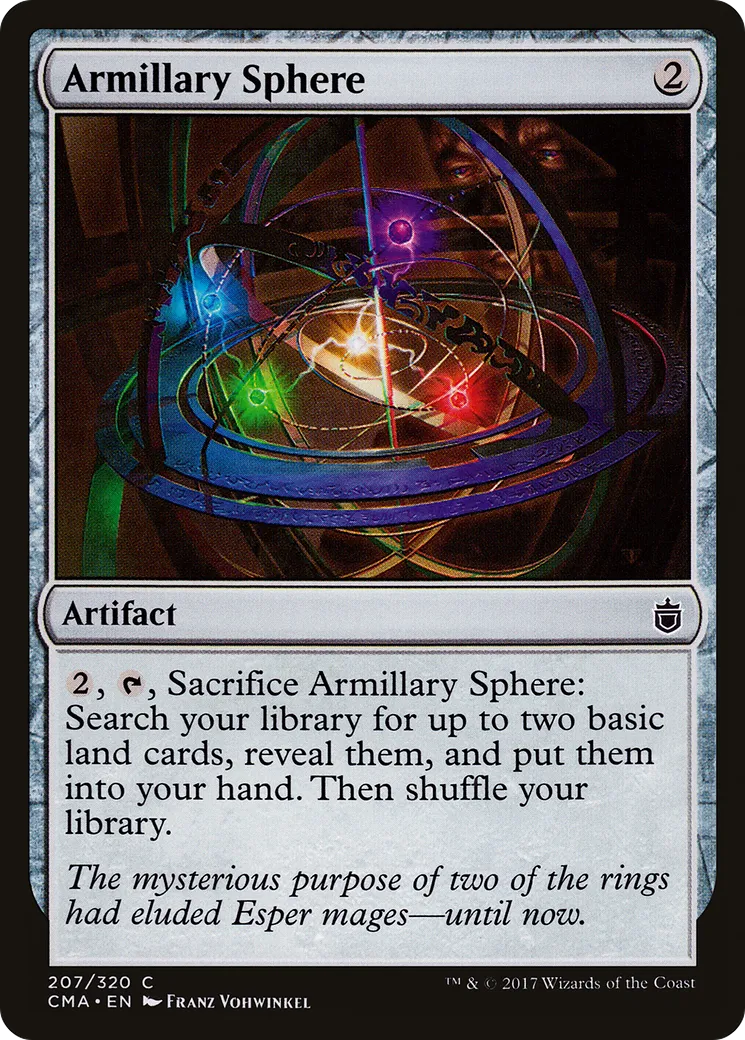 Armillary Sphere — Commander Anthology — Magic: The Gathering