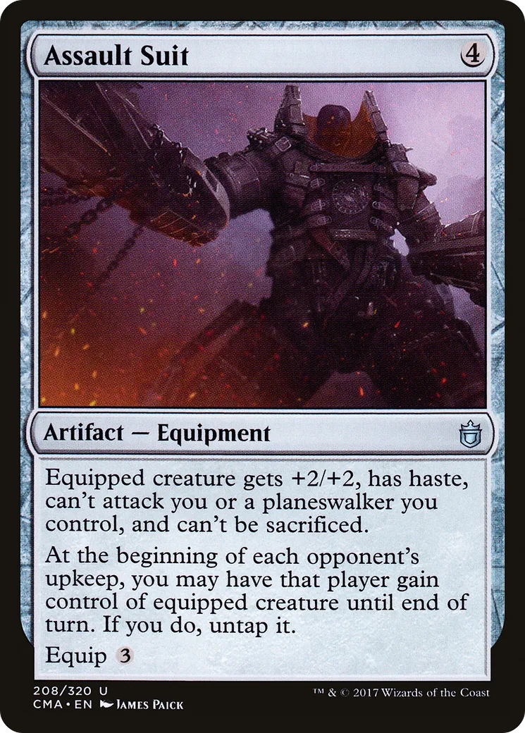 Cuirasse d'assaut — Commander Anthology — Magic: The Gathering