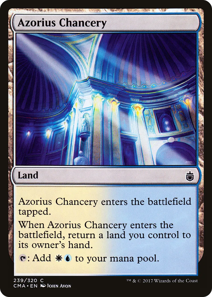 Cour de la chancellerie d'Azorius — Commander Anthology — Magic: The Gathering