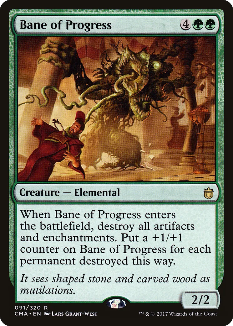 Bane of Progress — Commander Anthology — Magic: The Gathering