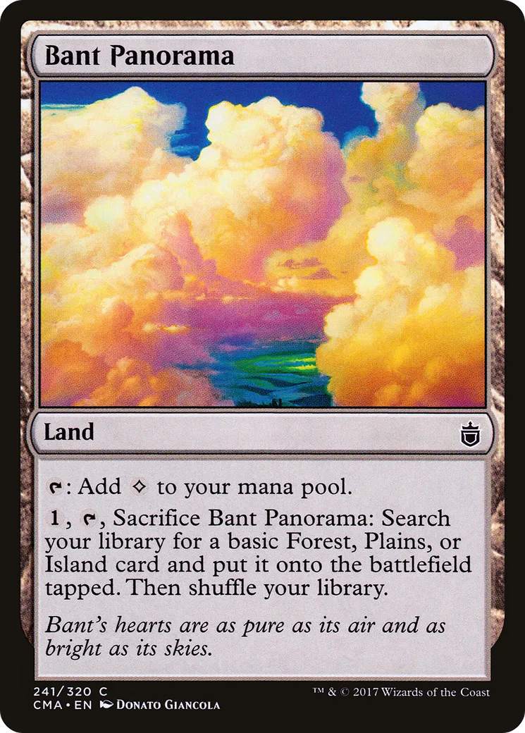 Panorama de Bant — Commander Anthology — Magic: The Gathering