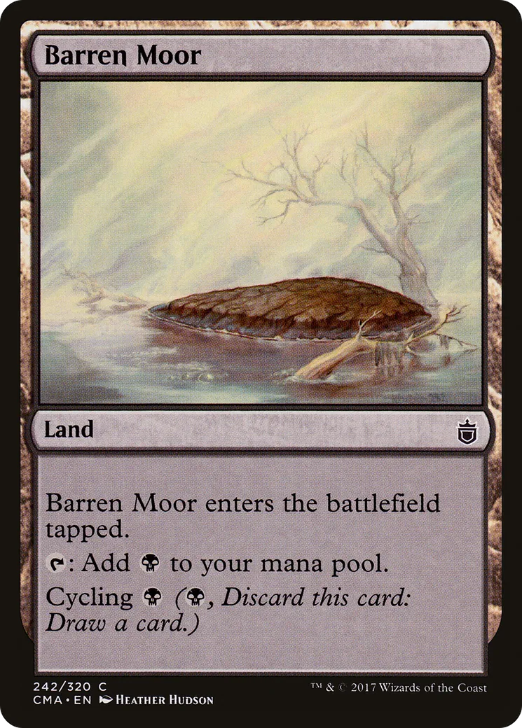 Lande stérile — Commander Anthology — Magic: The Gathering