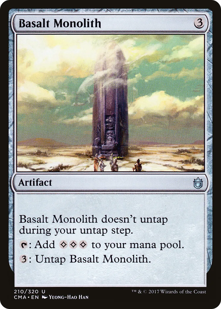 Monolithe de basalte — Commander Anthology — Magic: The Gathering