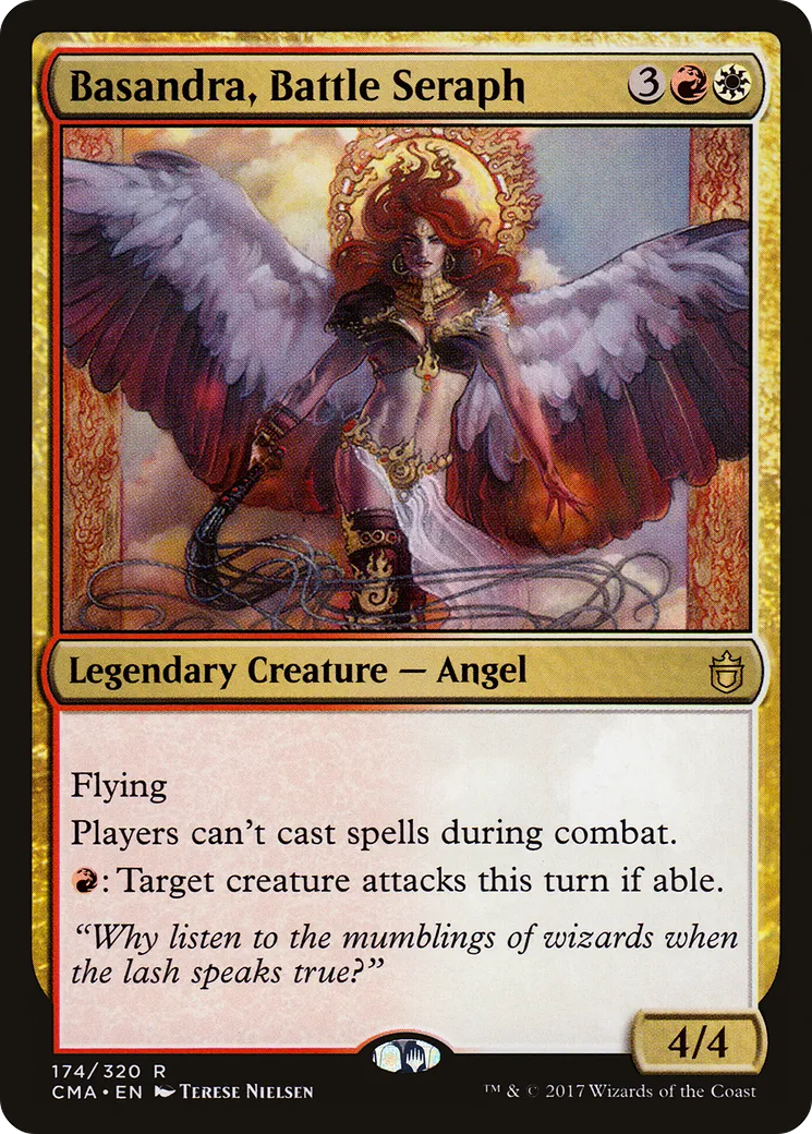 Basandra, Battle Seraph — Commander Anthology — Magic: The Gathering