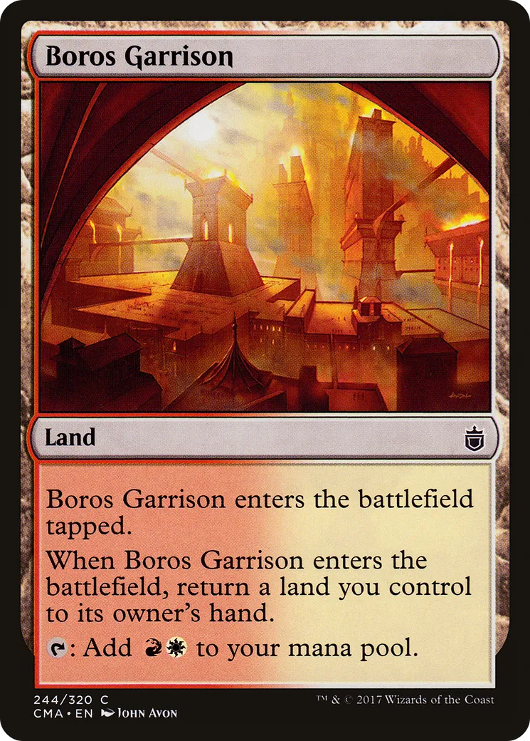 Boros Garrison — Commander Anthology — Magic: The Gathering