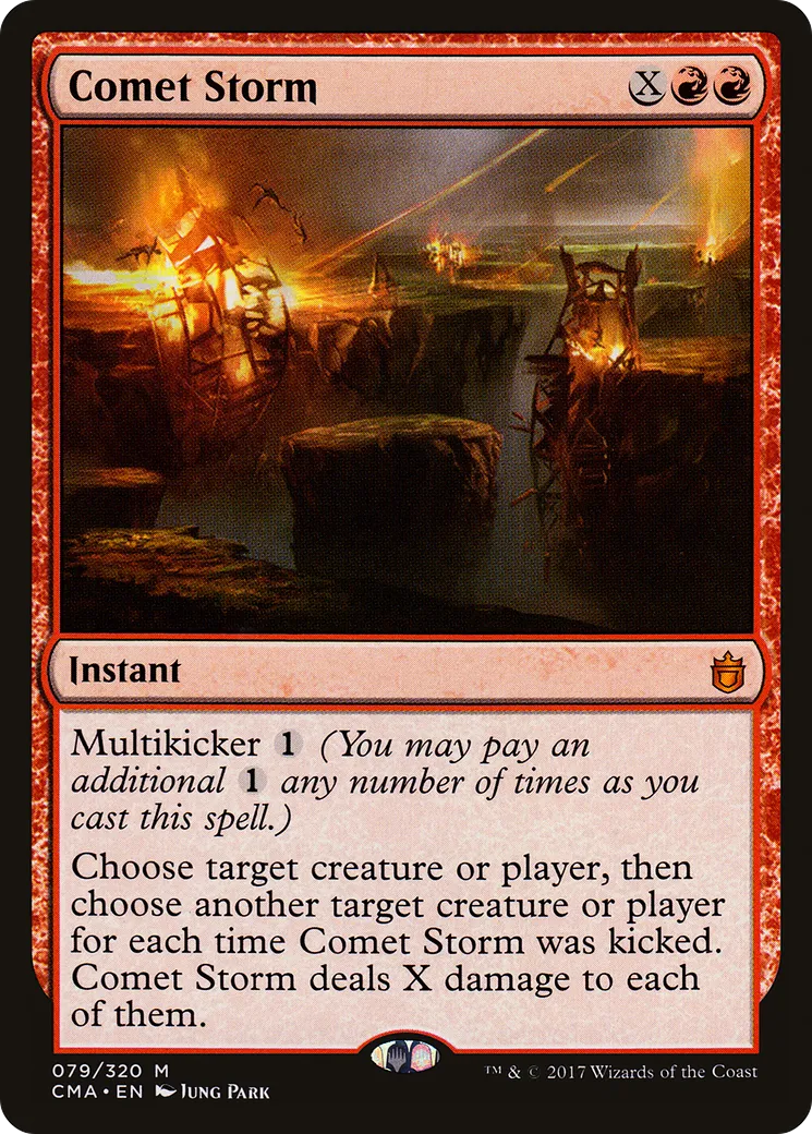 Comet Storm from Commander Anthology - Magic: The Gathering