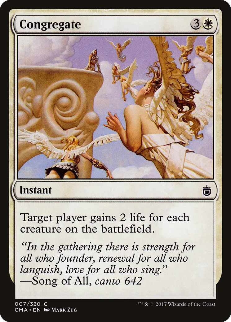 Assemblée des fidèles — Commander Anthology — Magic: The Gathering