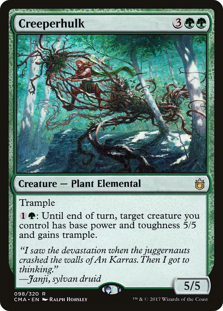 Creeperhulk — Commander Anthology — Magic: The Gathering