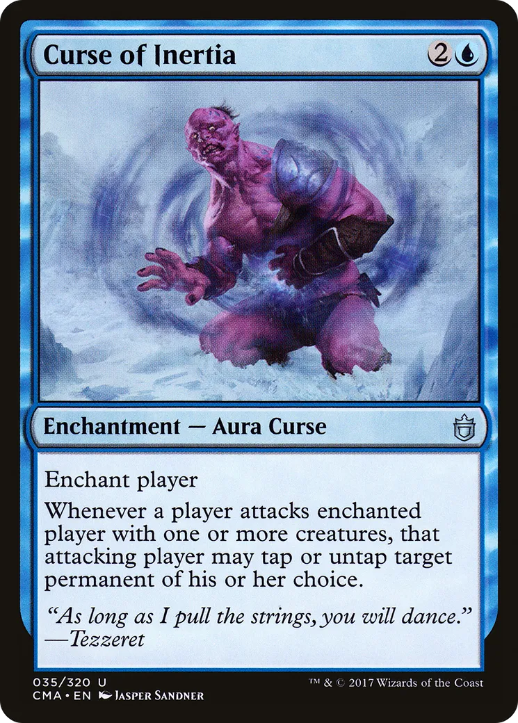 Curse of Inertia — Commander Anthology — Magic: The Gathering