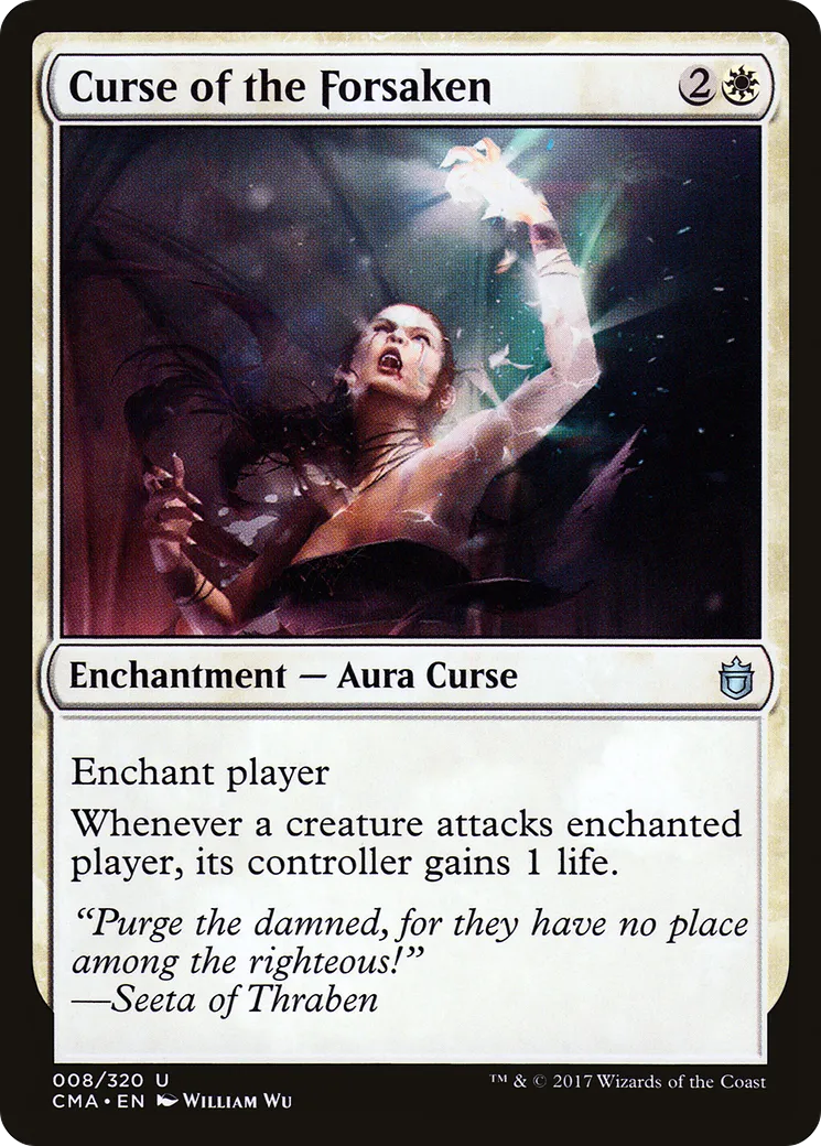 Malédiction des Abandonnés — Commander Anthology — Magic: The Gathering