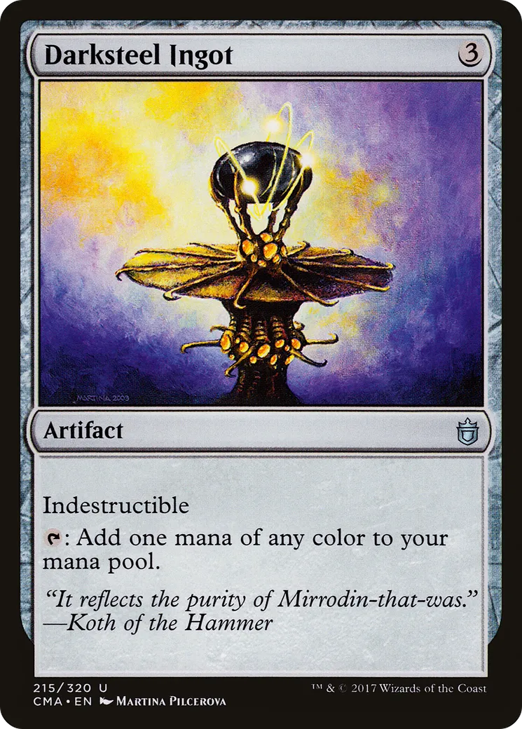 Darksteel Ingot — Commander Anthology — Magic: The Gathering