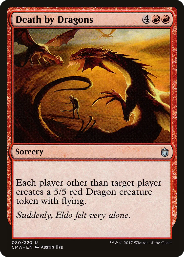 Décès par dragons — Commander Anthology — Magic: The Gathering