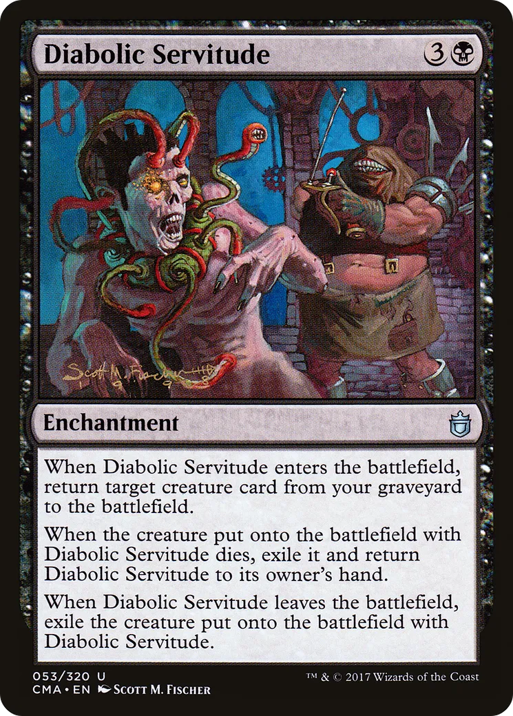 Diabolic Servitude — Commander Anthology — Magic: The Gathering