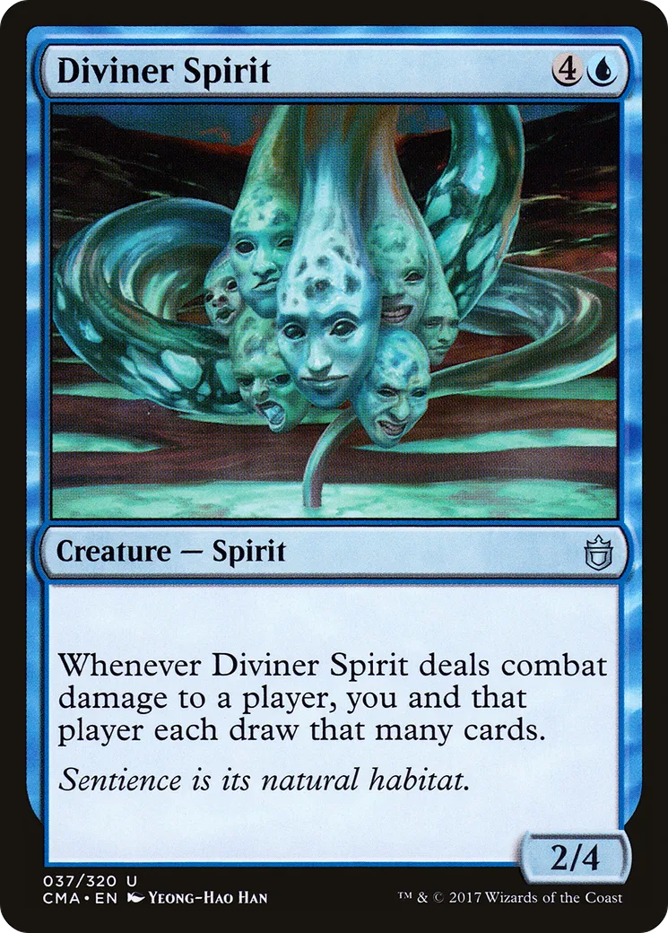 Esprit devineur — Commander Anthology — Magic: The Gathering