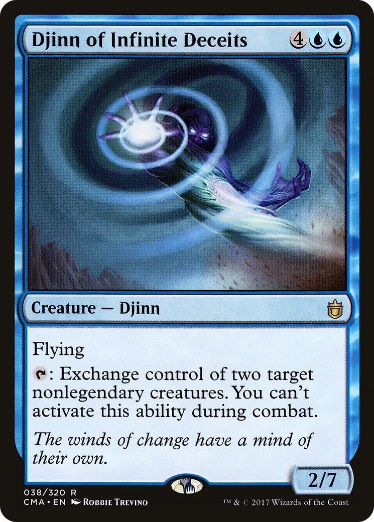 Djinn of Infinite Deceits — Commander Anthology — Magic: The Gathering