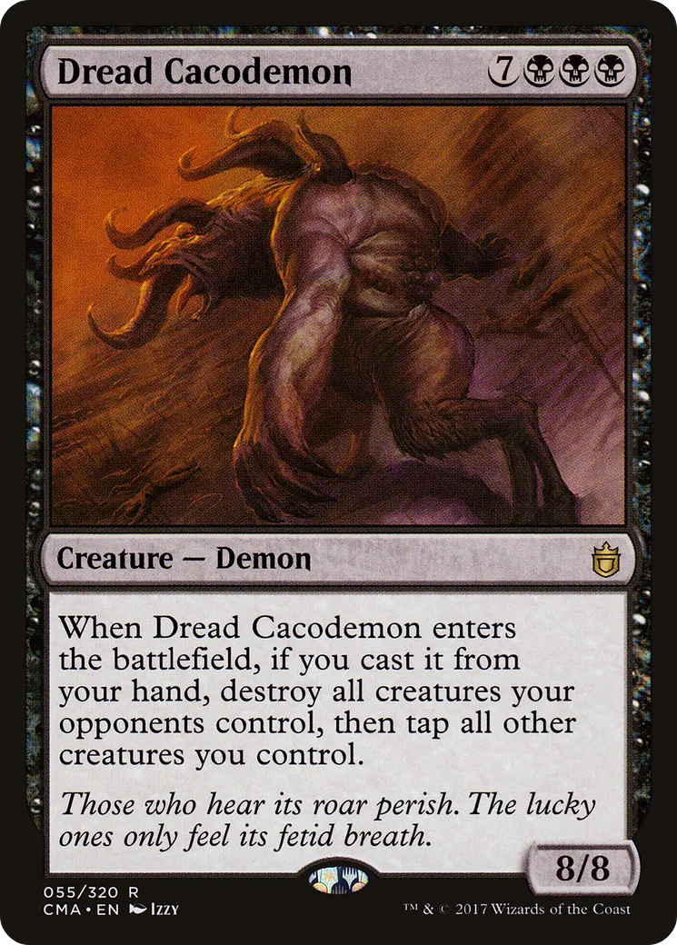 Dread Cacodemon — Commander Anthology — Magic: The Gathering